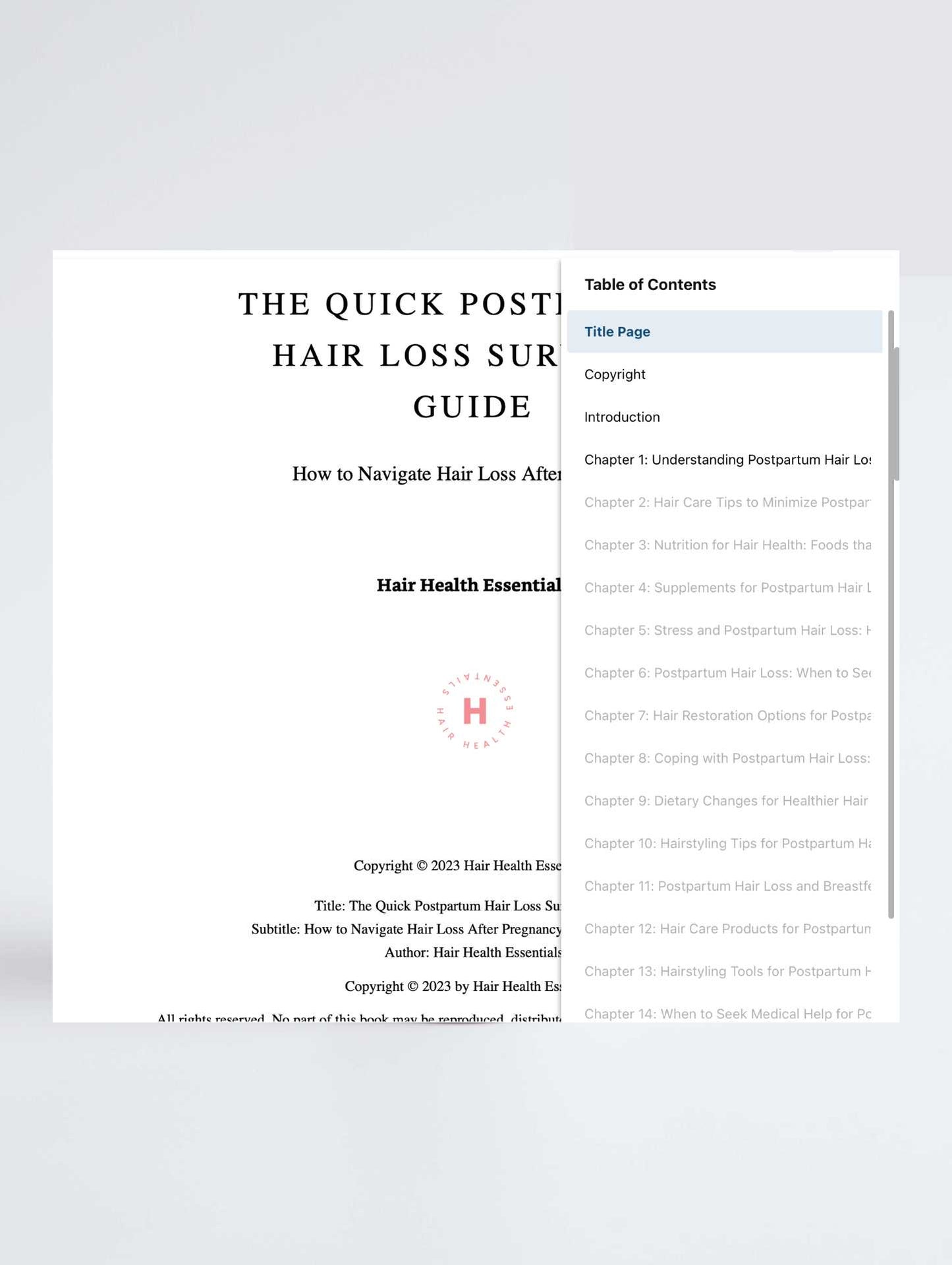 The Quick Postpartum Hair Loss Survival Guide: How to Navigate Hair Loss after Pregnancy